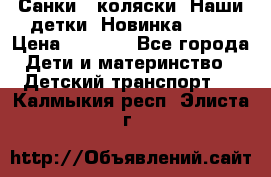 Санки - коляски “Наши детки“ Новинка 2017 › Цена ­ 4 090 - Все города Дети и материнство » Детский транспорт   . Калмыкия респ.,Элиста г.